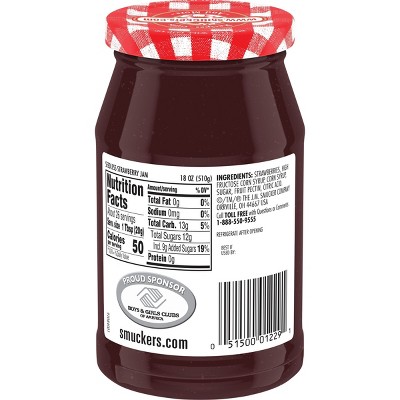 Smucker&#39;s Seedless Strawberry Jam - 18oz