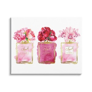 Stupell Industries Floral Glam Fashion Brand Perfumes Canvas Wall Art - 1 of 4