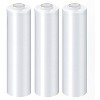 PSBM 4 Rolls Clear 12" x 1500 Ft. 80 Gauge Cast Hand Stretch Wrap Pallet Shrink Film - 3 of 4