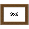 PosterPalooza | Photo Size Flat Gold Picture Frame - UV Acrylic, Foam Board Backing, Hanging Hardware - 2 of 4