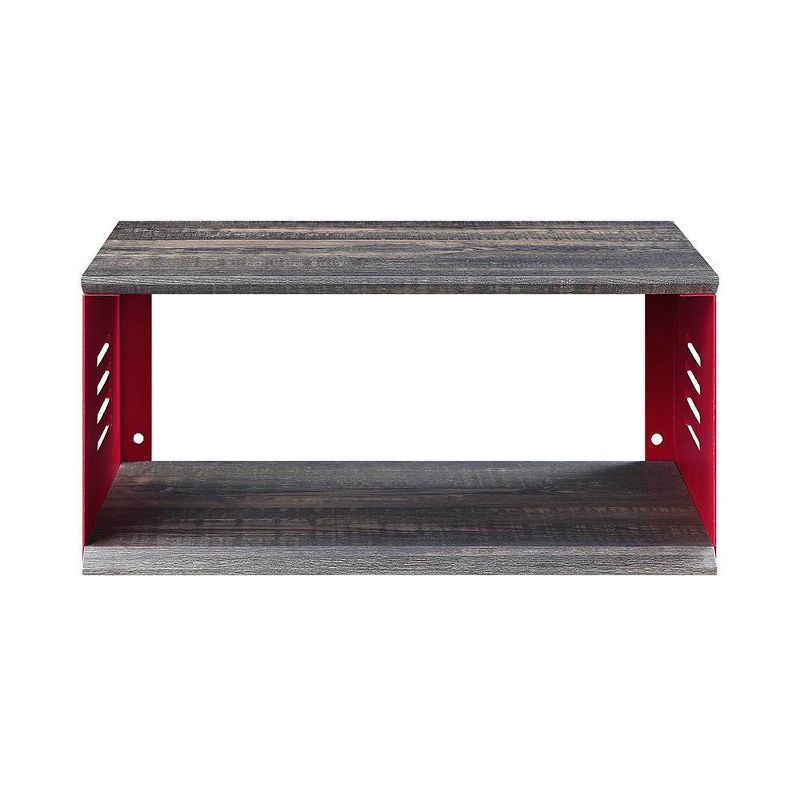 24&#34; Cargo Accent Table Red - Acme Furniture, 5 of 9