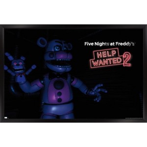 Trends International Five Nights at Freddy's: Help Wanted 2 - Funtime Freddy Framed Wall Poster Prints - 1 of 4