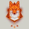Men's Design By Humans Firefox Stare By sayahelmi T-Shirt - 2 of 3