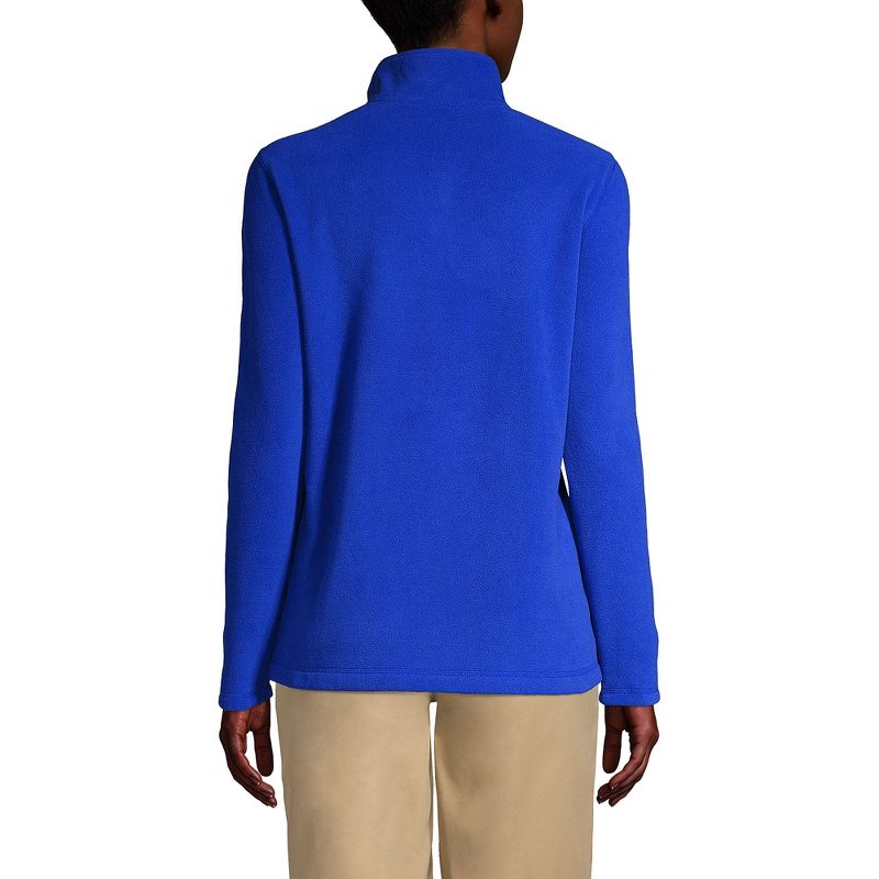 School Uniform Young Women's Lightweight Fleece Quarter Zip Pullover, 2 of 5