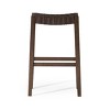 Maven Lane Emerson Rustic Backless Vegan Leather Bar Height Bar Stool - 3 of 4