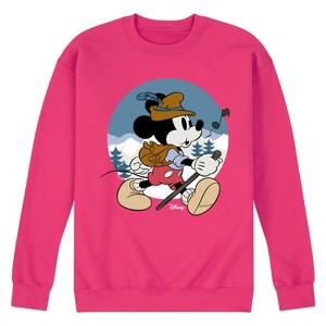 Men's - Disney - Alpine Mickey Graphic Fleece Sweatshirt - 1 of 4
