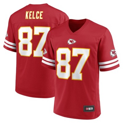 NFL Kansas City Chiefs Kelce #87 Men&#39;s V-Neck Jersey - L