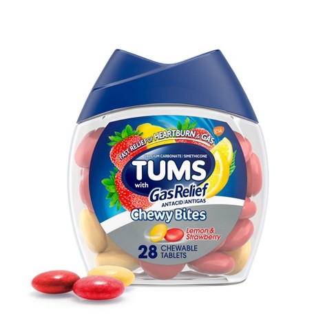 Tums Chewy Bites Lemon Strawberry - image 1 of 4