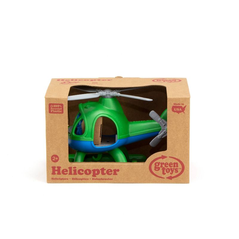 Green Toys Helicopter - Green/Blue, 4 of 8