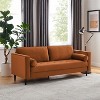 MINIMORE Modern Style 81.5"W Zakari 3Seater Mid-Century Sofa - 3 of 4