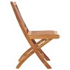 vidaXL Folding Patio Chairs 2 pcs Solid Teak Wood - 4 of 4