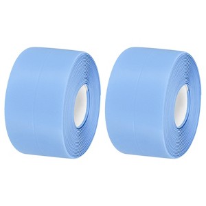 Unique Bargains PVC Waterproof Self-Adhesive Wall Corner Seal Caulk Strip Tape 2 Pcs - 1 of 4