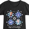 Girls' - Frozen 2 - Magic Of Snowflake Fitted Short Sleeve Graphic T-Shirt - 2 of 4
