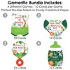 Big Dot of Happiness Jungle Party Animals - 4 Safari Zoo Animal Baby Shower Games - 10 Cards Each - Gamerific Bundle - 3 of 4
