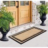 A1HC Natural Coir & Rubber Door Mat, 30"x60", Thick, Durable, Heavy Duty, Anti-Shed, Fade-Resistant, Outdoor Entrance Large Doormat - 2 of 4