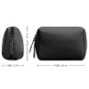 Narwey PU Leather Small Makeup Bag for Purse Mini Cosmetic Bag Travel Makeup Pouch - 4 of 4