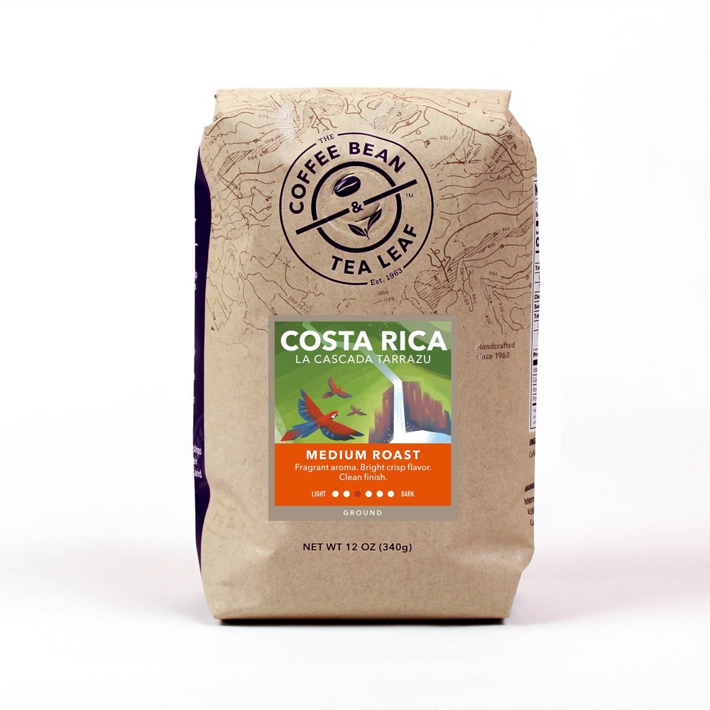Photos - Coffee  Bean and Tea Leaf Costa Rica Blend Medium Roast Ground  – 12o