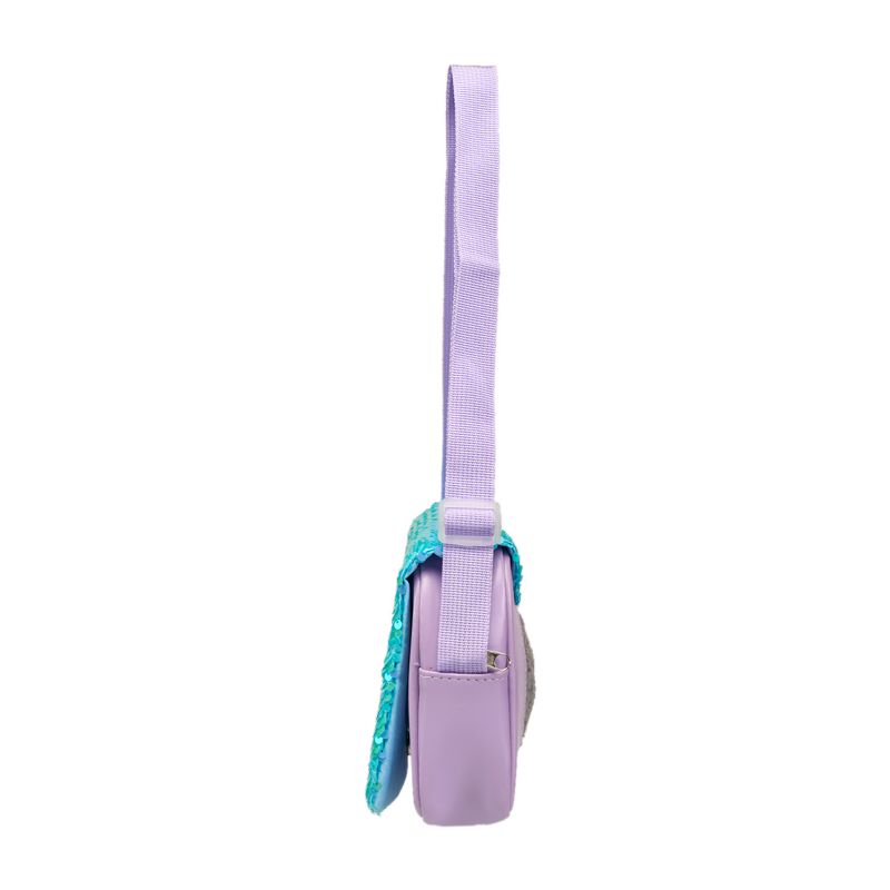 Limited Too Girl's Crossbody Bag in Purple and Turquoise, 4 of 6