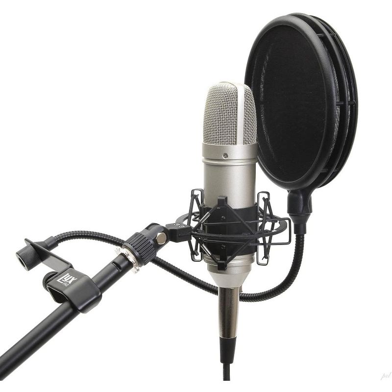 LyxPro Portable Microphone Pop Filter, Mic Sound Shield W/Gooseneck, 4 of 8