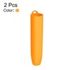 Unique Bargains Kitchen Lightweight Non-Slip Silicone Peeling Tube Skin Remover Garlic Peeler 2 Pcs - 3 of 4