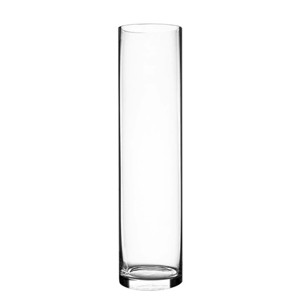 Slickblue Gilded Cylinder Vase - Available in 2 Sizes & 2 Colors for Stylish Decor - 1 of 4