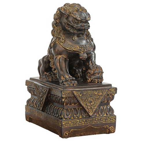 Design Toscano Guardian Female Lion Foo Dog Statues : Target