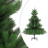 vidaXL Christmas Tree Decor Nordmann Fir Artificial Xmas Tree with Stand Green - 6 x 5 ft - 3 of 4