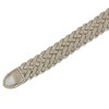 INSPIRE CHIC Women's Braided Square Buckle Fashion Versatile for Coat Jeans Decorative Belts - 3 of 4
