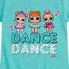 Girls' - LOL Surprise! - Dancing Dolls Dance Fitted Short Sleeve Graphic T-Shirt - 2 of 4
