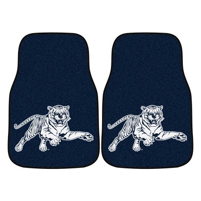 NCAA Jackson State Tigers Carpet Car Mat Set - 2pc