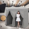 EAGLE PEAK Outdoor Changing Room 8x4, 2 Room Pop Up Portable Changing Room, Sun Shelter, Portable Dressing Room - 2 of 4