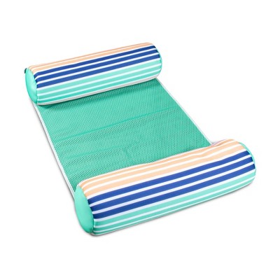 Big Joe Noodle Sling, No Inflation Needed Pool Seat with Armrests, Quick Draining Fabric