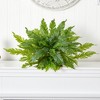 Nearly Natural 26-in Fern Artificial Ledge Plant - 3 of 3