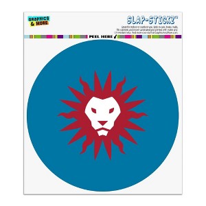 Loyola Marymount University Secondary Logo Automotive Car Window Locker Circle Bumper Sticker - 1 of 4