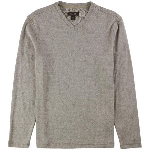 Tasso Elba Mens Jacquard Basic T-Shirt, Brown, XX-Large - 1 of 1