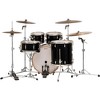 Slingerland Studio King 5-Piece Shell Pack with 22" Bass Drum Del Norte Black Lacquer - 2 of 4