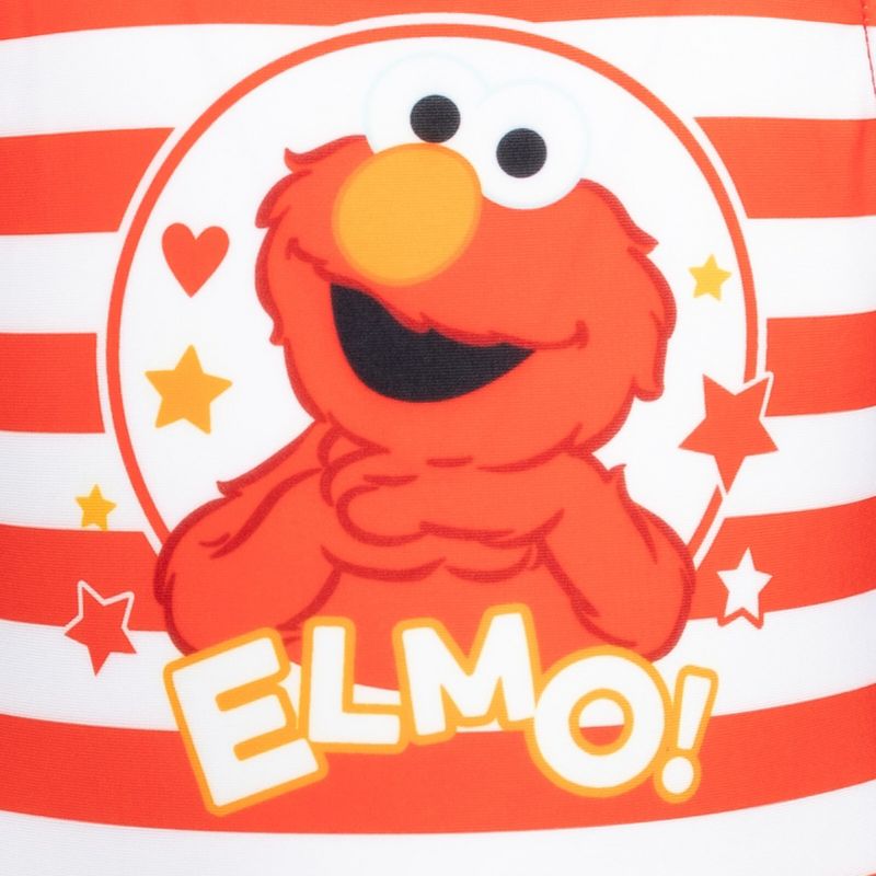 Sesame Street Elmo Baby Girls One Piece Bathing Suit Infant, 4 of 9