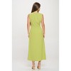 WEST K Women's Gloria Sleeveless Side Ruched Midi Dress - 4 of 4