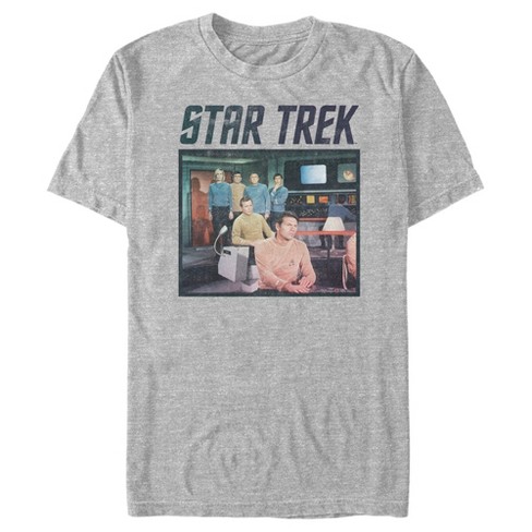 Men's Star Trek: The Original Series Enterprise Crew Poster T-shirt ...