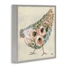 Stupell Industries Vintage Chicken with Floral Body, 12" x 12" - 3 of 4