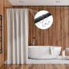 Unique Bargains Metal Rustproof Standard Shower Rods Curtain Hooks 12 Pcs - 4 of 4