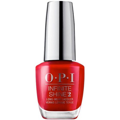OPI Infinite Shine : Big Apple Red — 25 Sweetpeas