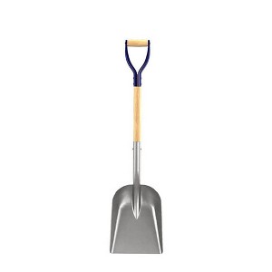Bon Tool 84-698 Scoop Shovel - Aluminum 11-inch X 14-inch - 27-inch D Wood Handle - 1 of 1