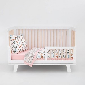 Little Unicorn Muslin Toddler Bedding Set - 1 of 4