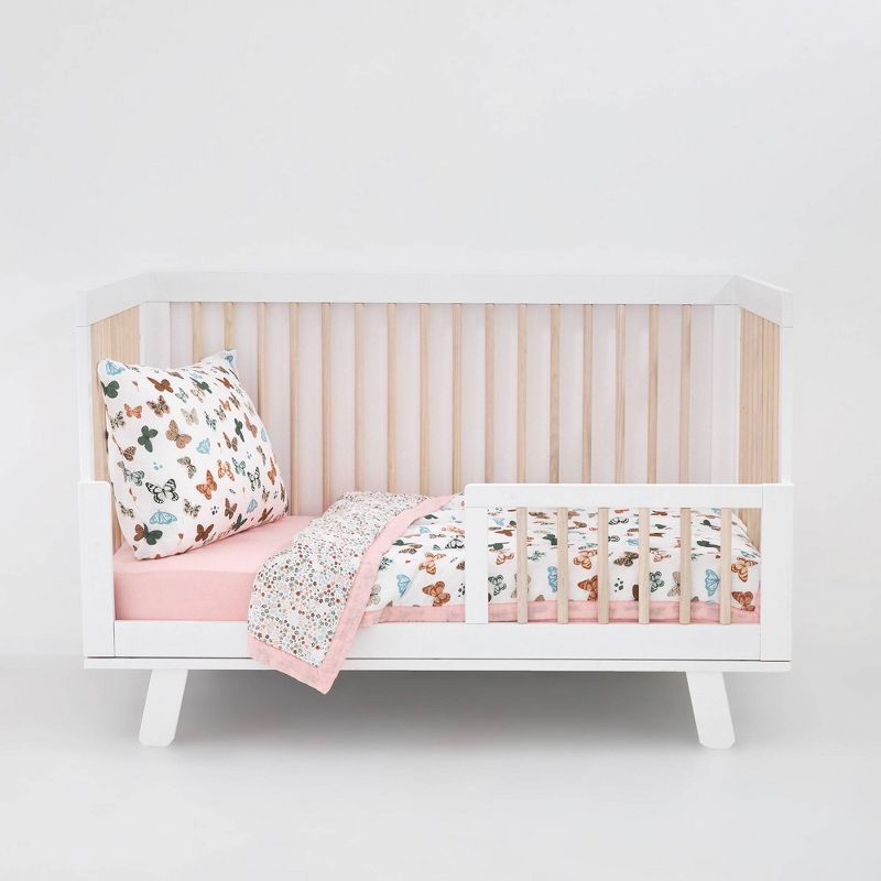 Little Unicorn Cotton Muslin Toddler Bedding Set, 1 of 10
