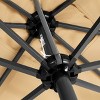 Crestlive Products Rectangular Patio Aluminum Market Umbrella: Crank, Push Button Tilt - 3 of 4