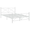 NicBex Full/Queen Size Metal Platform Bed Frame with Headboard and Footboard for Kids,Under Bed Storage Space,No Box Spring Needed,Easy Assembly - 3 of 4