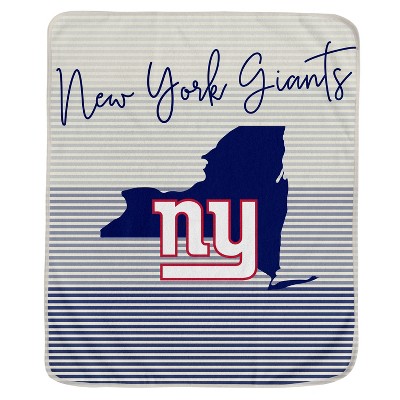 NFL New York Giants Ultra Fleece State Stripe Blanket