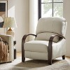 Alexandra Genuine Leather Manual Recliner | ARTFUL LIVING DESIGN - 3 of 4