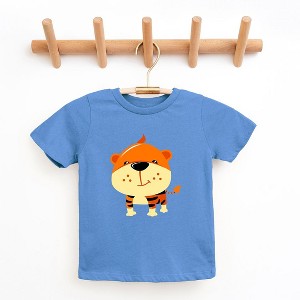 The Juniper Shop Tiger Colorful Toddler Short Sleeve Tee - 1 of 2